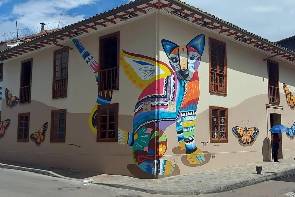 Grandioso Apartaestudio La Candelaria ボゴタ エクステリア 写真